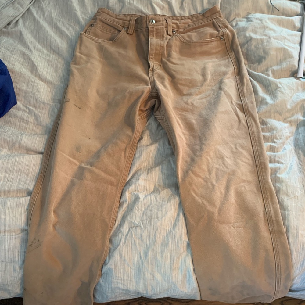 Canvas work pants